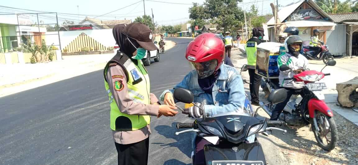 Hari Pertama Operasi Zebra Candi. Polres Blora Tindak 253 Pelanggaran