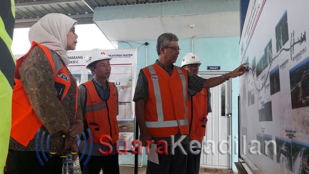 Direktur Utama Jasa Marga Optimis Ruas Salatiga-Kartasura dapat Dilalui Saat Lebaran 2018
