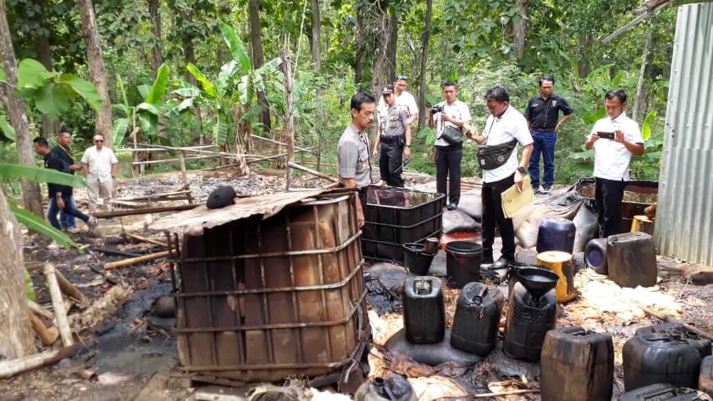 Pertamina EP-Polres Blora, Tertibkan Penampungan Minyak Ilegal