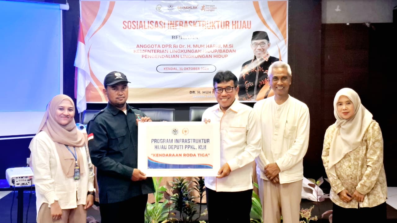 Muh Haris Bersama KLH Dorong Penguatan Infrastruktur Hijau Di Kendal