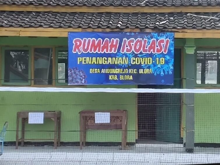 Pulang Kampung, Satu Keluarga Asal Surabaya Dikarantina Mandiri di Madrasah