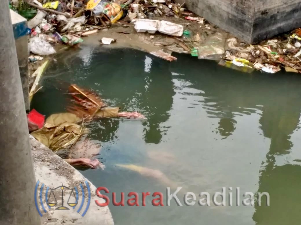Mayat Mengambang Di Saluran Irigasi Karangayu Gegerkan Warga