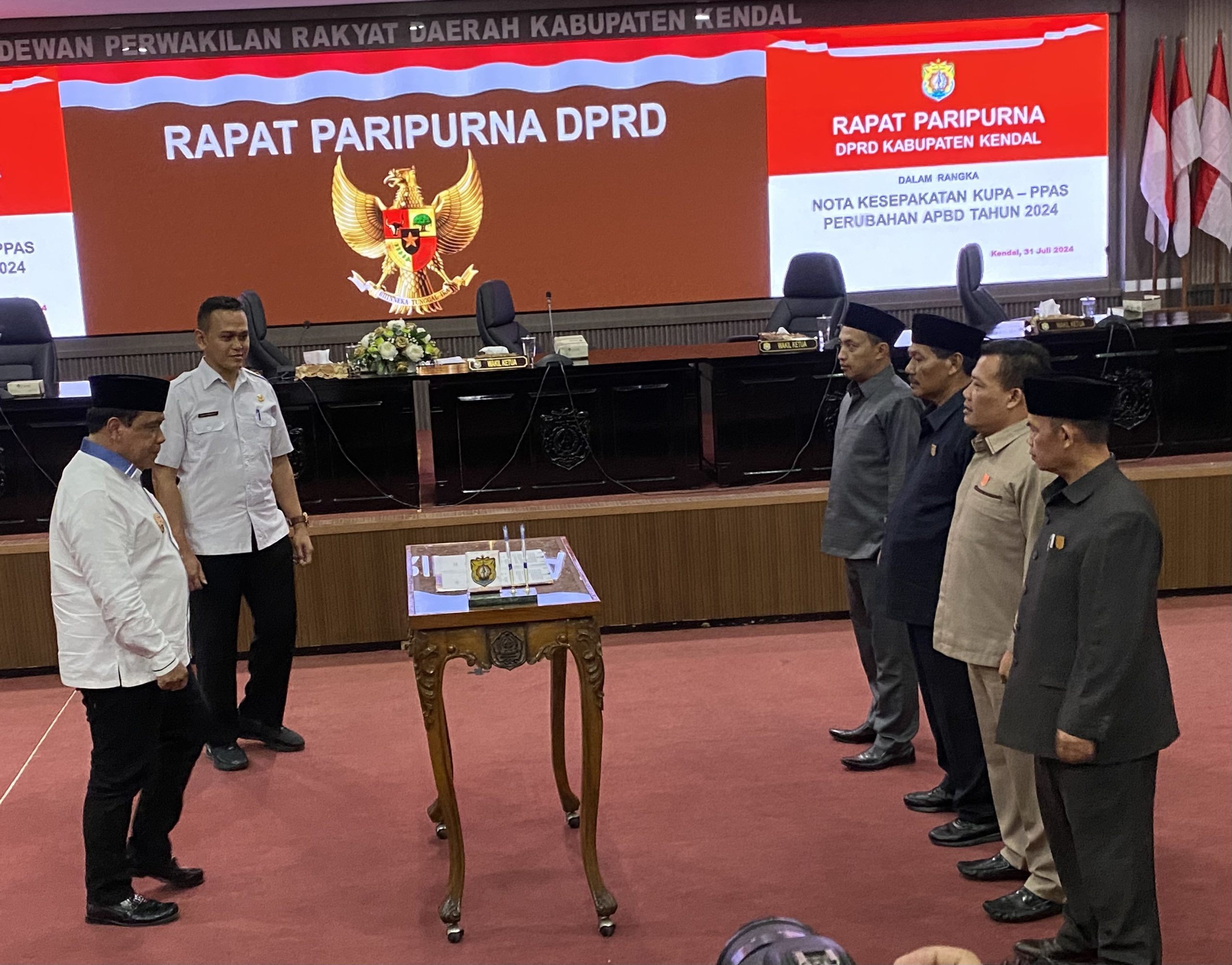 Sempat Molor, Paripurna Nota kesepakatan KUPA- PPAS Akhirnya Disetujui