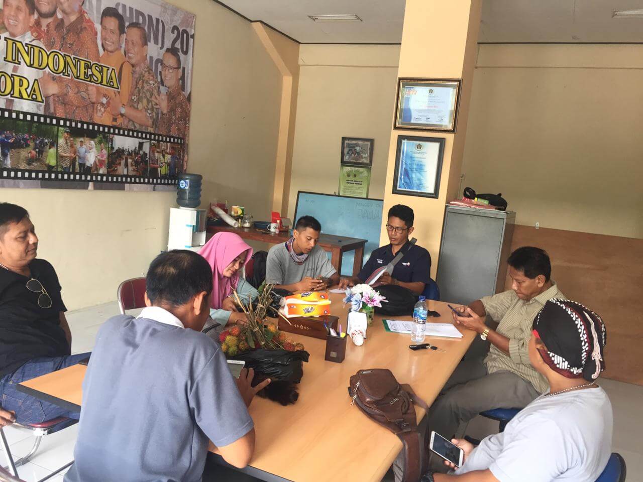 Sambut HPN, PWI Blora Tanam Pohon IV Hingga Baksos
