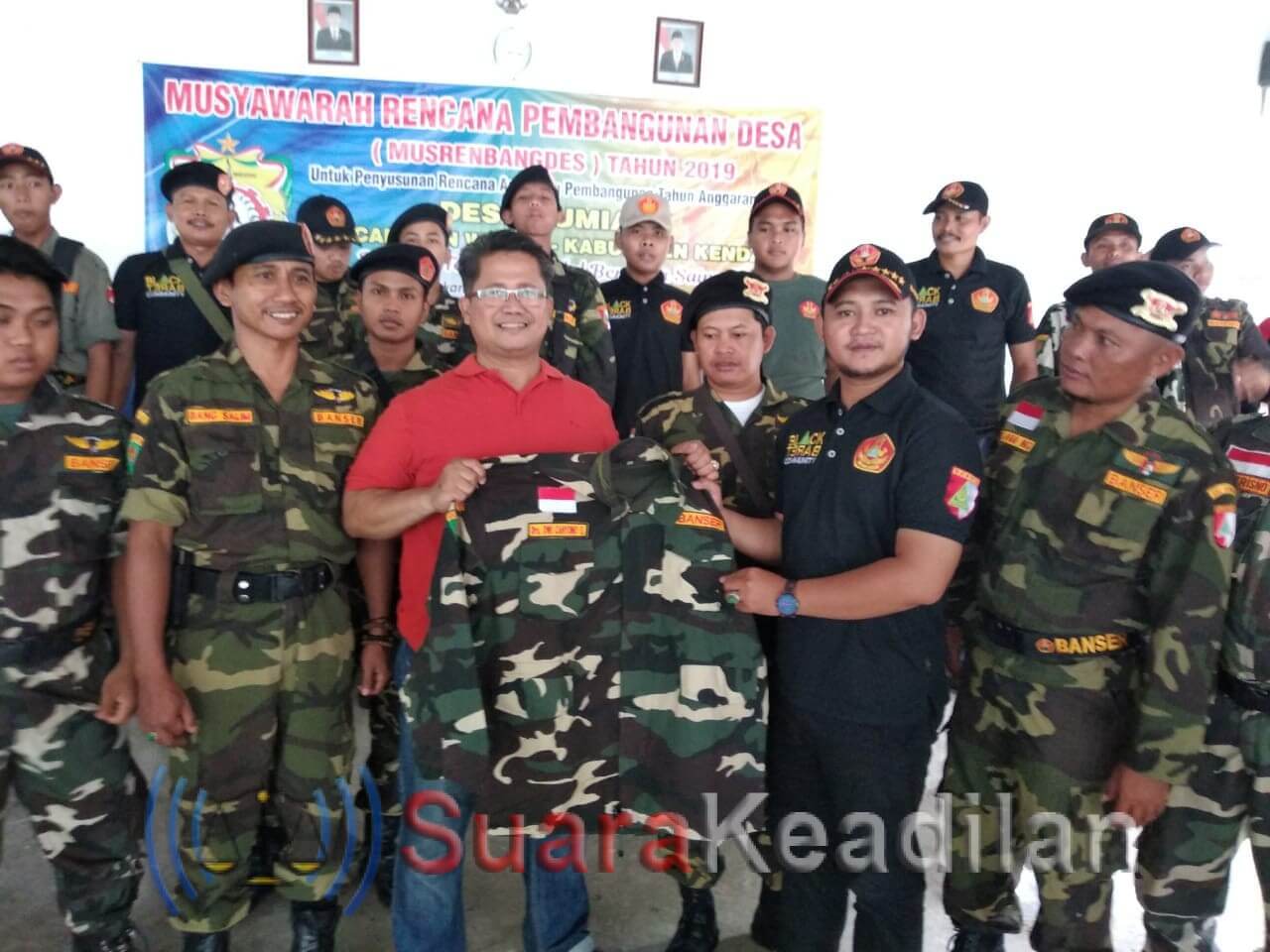 Camat Weleri Diangkat Jadi Anggota Kehormatan Banser