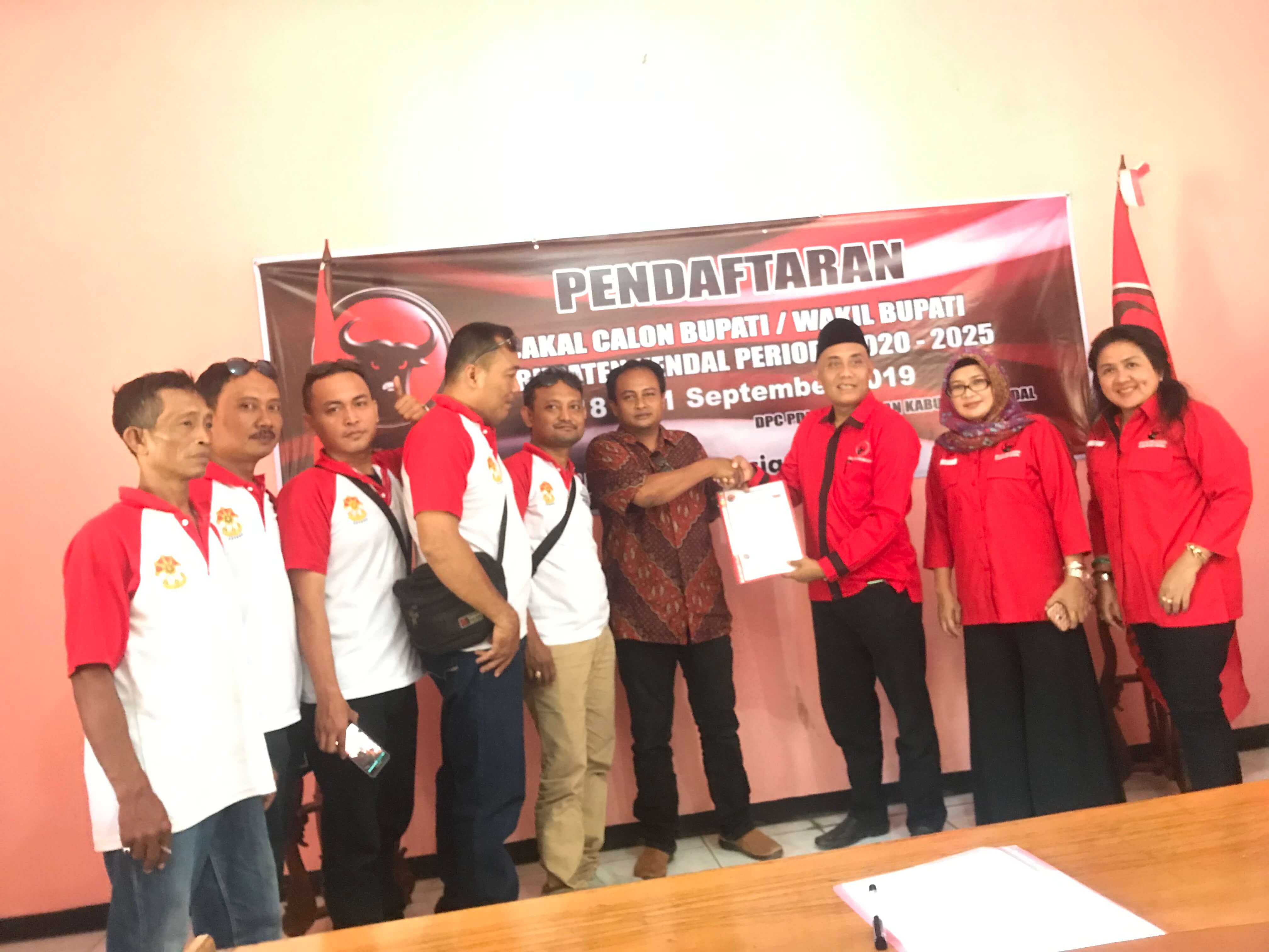 Eks Ketua Garda Bangsa Daftar Cabup Lewat PDI Perjuangan