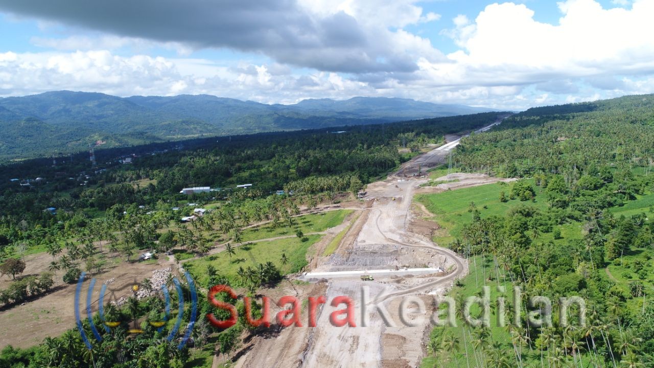Pembangunan Konstruksi Proyek Jalan Tol Manado-Bitung Terus Dipercepat