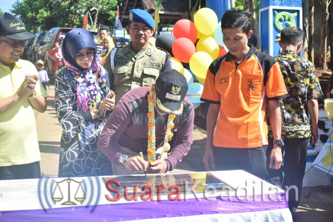 Ngudoroso Wihaji Resmikan Kampung Data KB
