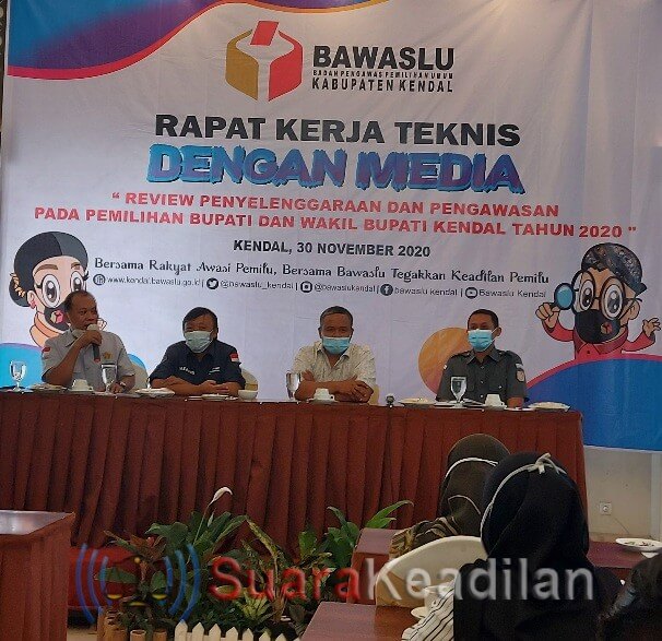 Bawaslu Terus Ingatkan Prokes, Pilkada Kendal Aman Dari Covid-19