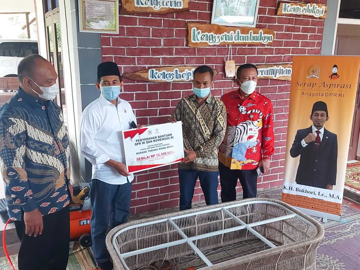 Rintisan Usaha Karang Taruna Krida Muda Tembus Pasar Eropa, Semua Pekrja Korban PHK Akibat Covid-19