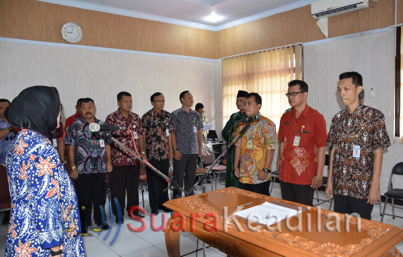 Tiga Pejabat Yang Baru Dilantik Diharapkan Bisa Menjadi Taudalan ASN Yang Lain