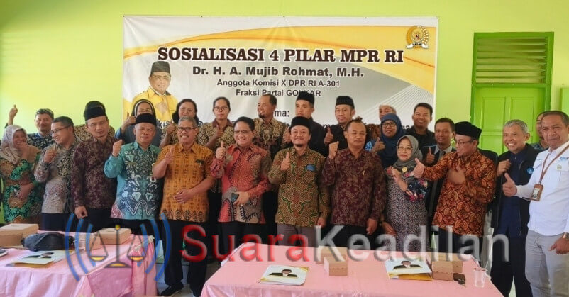 Guru Se- Kecamatan Banyubiru, Diberi Sosialisasi Empat Pilar MPR 