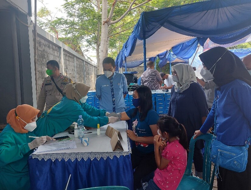 Kader-Masyarakat Umum Ikuti Vaksinasi Tahap 1, Partai Demokrat
