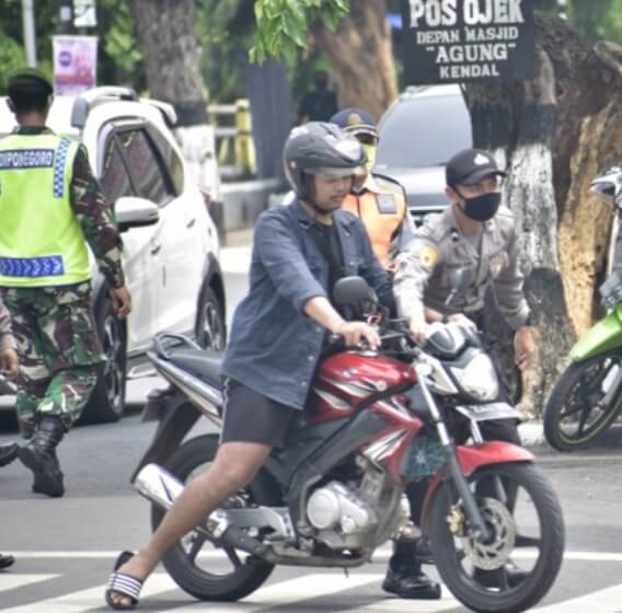Satgas Covid-19 Gabungan Razia Masyarakat Tak Pakai Masker