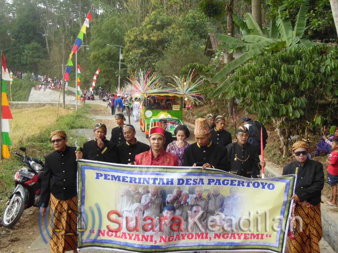 Karnaval Budaya Pagertoyo Meriah