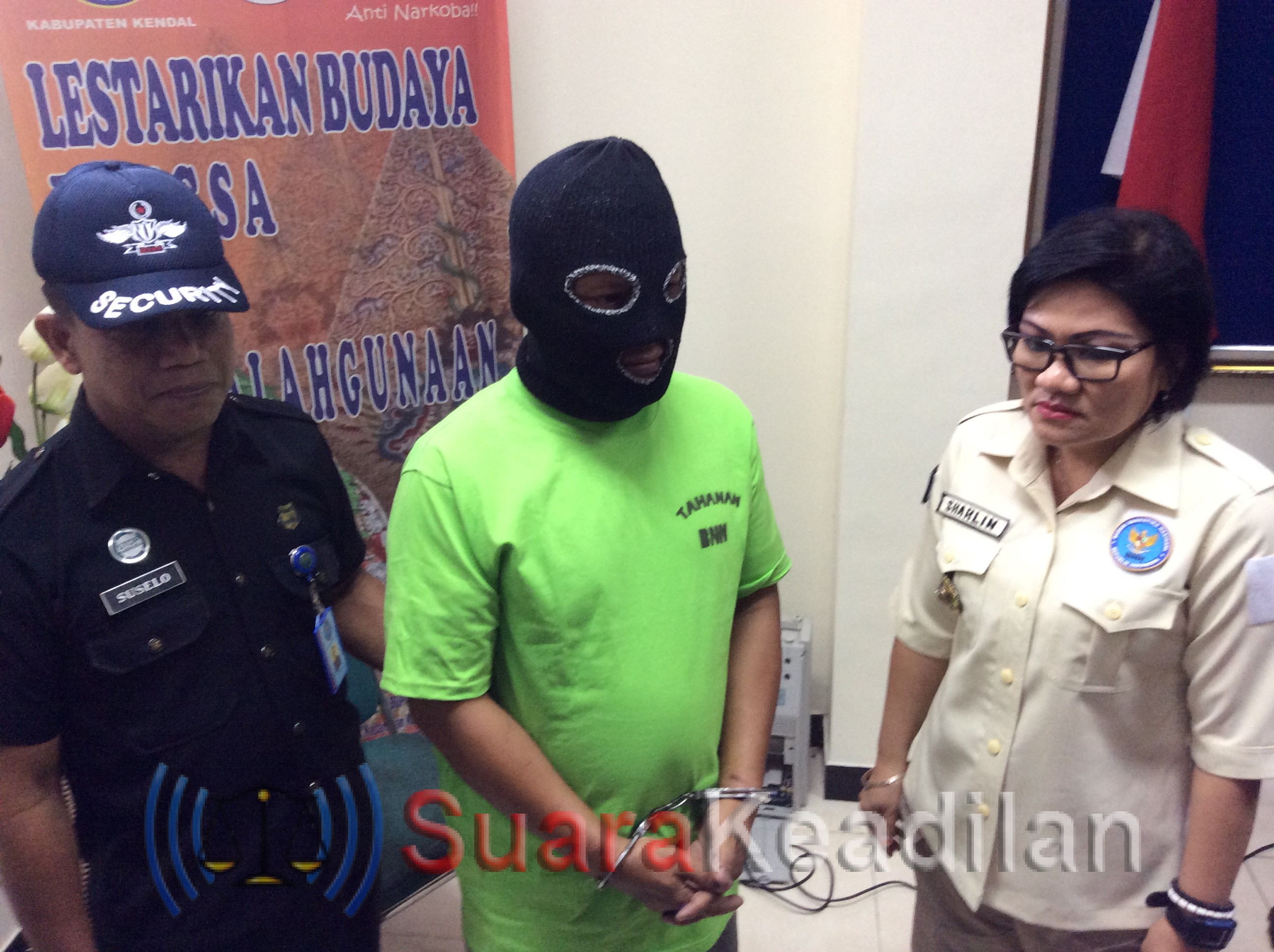 Nyambi Edarkan Sabu, Oknum Sopir Ditangkap BNN Kendal
