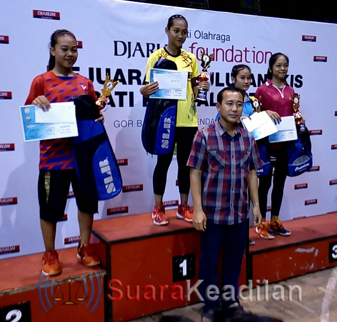 Kejuaraan Bulutangkis Bupati CUP 2018 di Kendal