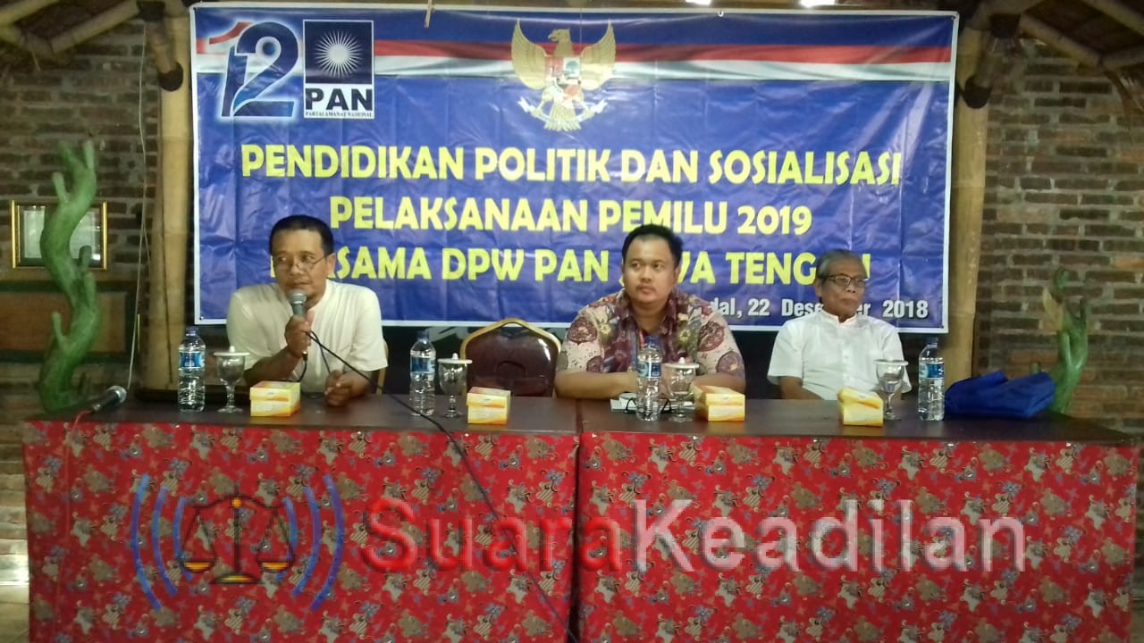DPW PAN Jateng Gelar Pendidikan Politik