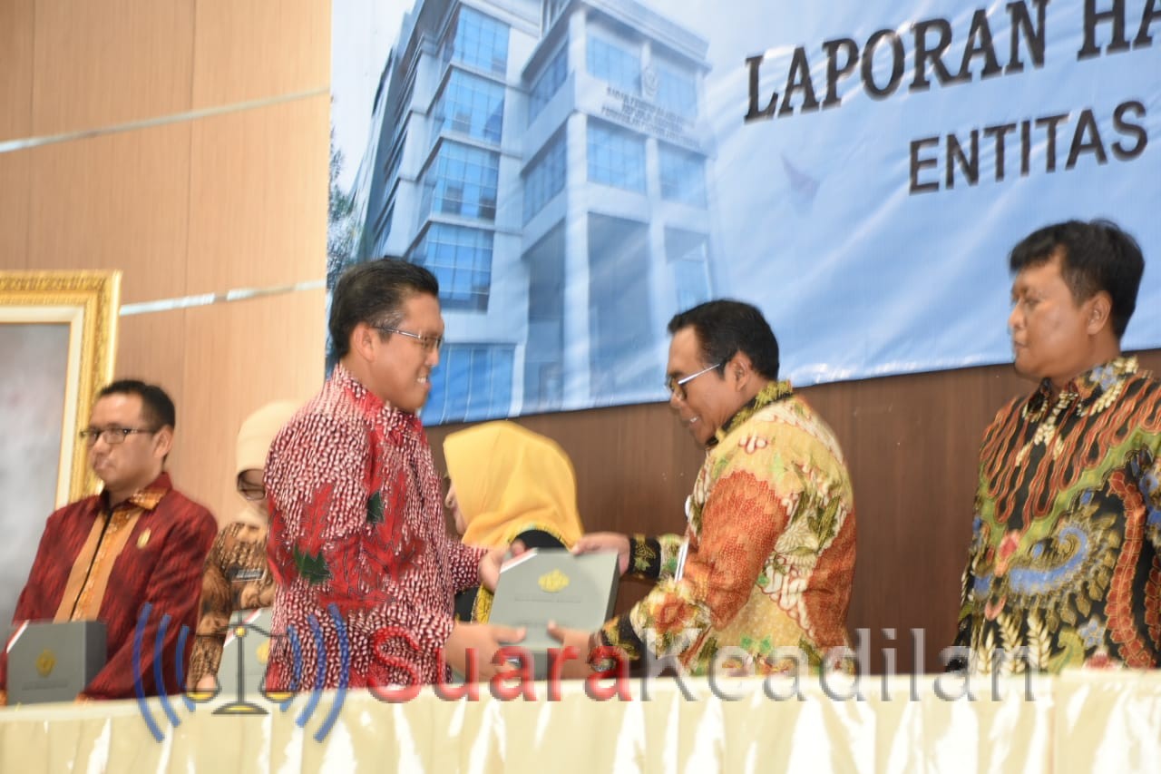 Pemkab Pekalongan Terima Opini WTP Tiga Kali Berturut-Turut