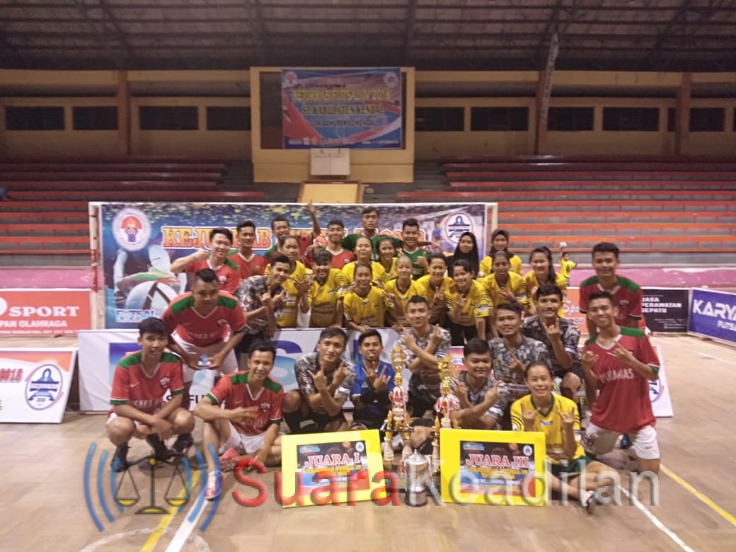 Pusakamas Juara Kejurkab Futsal 2018