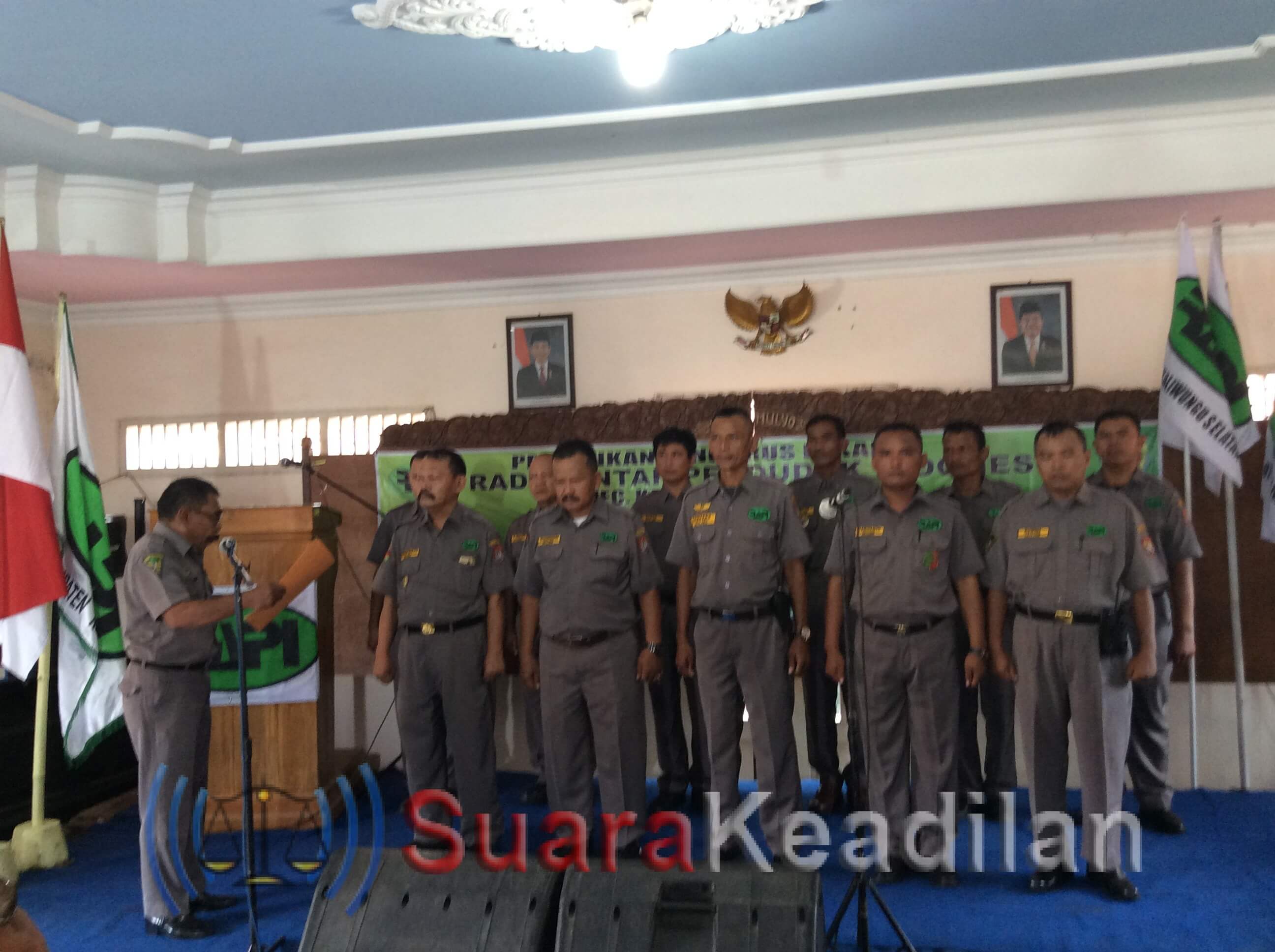 Pengurus Lokal 07 Rapi Kalsel Dilantik