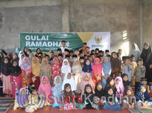 Baznas Buka Bersama Peternak Binaan-Anak Yatim