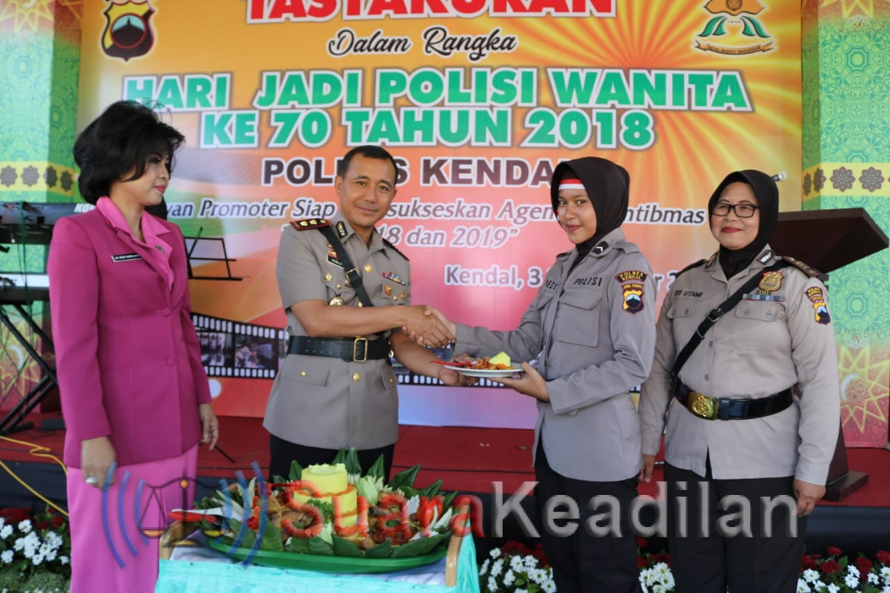 Kapolres Kendal: Polwan Harus Berprestasi