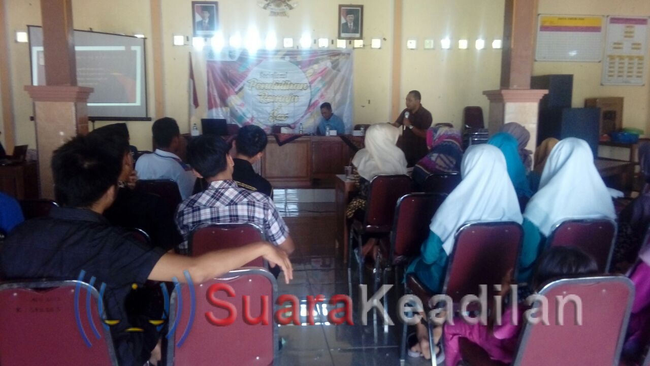 Remaja Desa Gaji Guntur Harus Bebas dari Pergaulan Bebas.