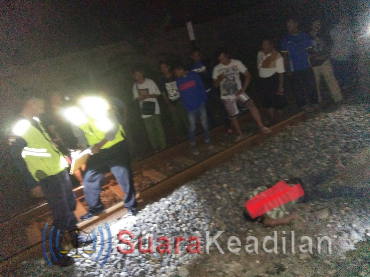 Pria Tanpa Identitas Tewas Tertabrak KA Barang