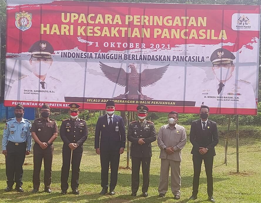 Forkompinda Upacara Peringatan Hari Kesaktian Pancasila Di Lapas Pemuda Plantungan