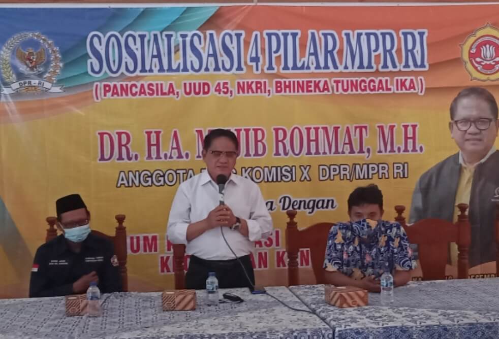 Mujib Ajak Karang Taruna Implementasikan Empat Pilar Kebangsaan Dalam Kehidupan Sehari-hari 