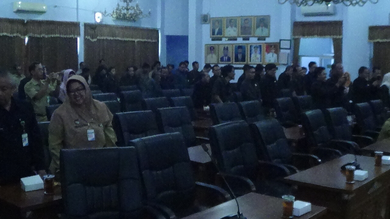 DPRD Batang Soroti, Banyaknya Pejabat Tak Hadiri Paripurna RTRW