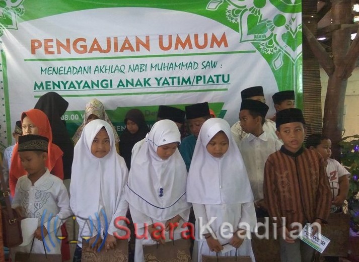 Santuni 30 Anak Yatim KOHD Gandeng IPNU-IPPNU Guntur