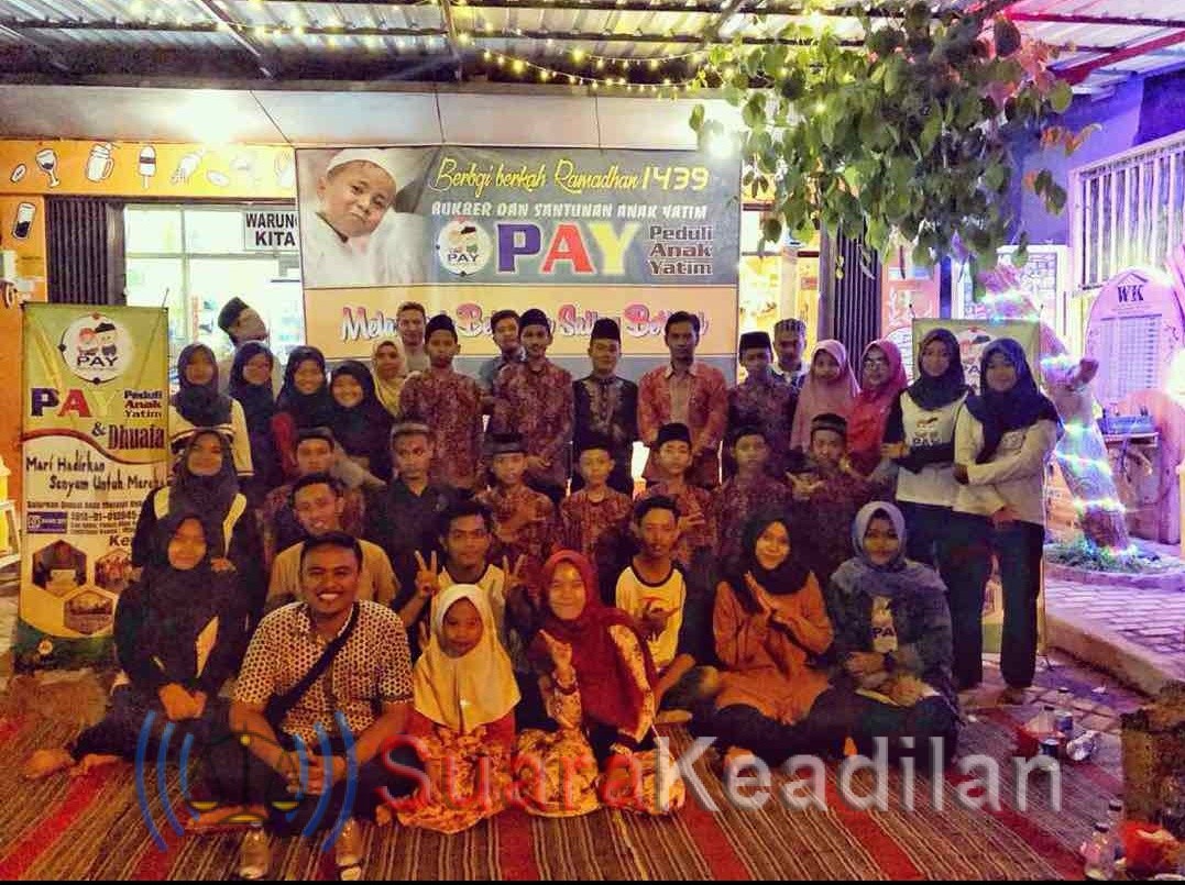 Komunitas Peduli Anak Yatim (PAY) gelar bukber dengan Anak Panti di Warung Kita (WK) Kendal