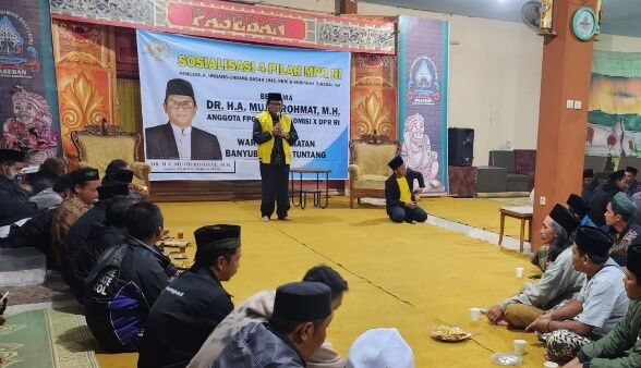 Warga Tuntang Diberikan Sosialisasi Empat Pilar Kebangsaan