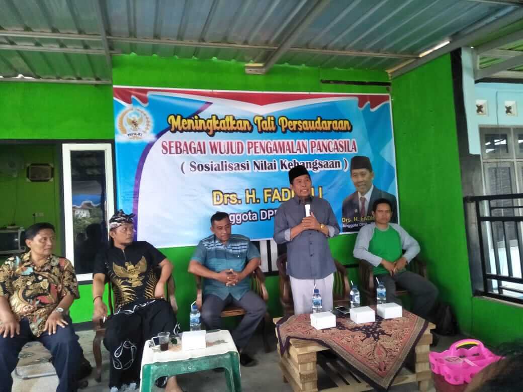 Fadholi Ajak Masyarakat Amalkan Nilai 4 Pilar Kebangsaan