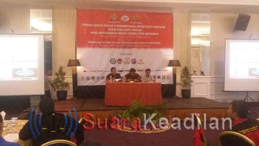 Diskusi dan Pembentukan Sekretariat Bersama Insan Pers Jawa Tengah