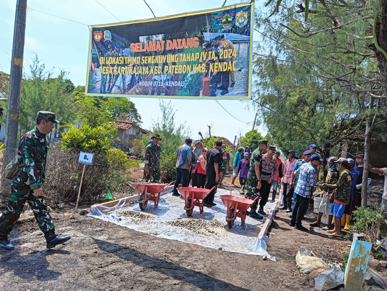 Program TMMD Dipastikan Berjalan Baik dan Memberikan Manfaat Bagi Masyarakat