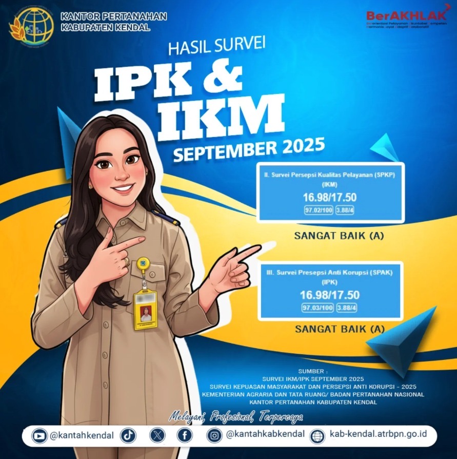 HASIL SURVEI IPK & IKM SEPTEMBER 2025
