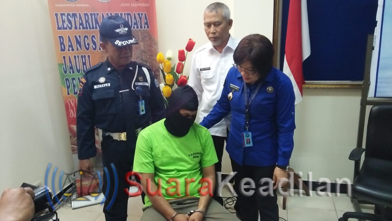 Konsumsi Sabu, Oknum Satpol PP Diamankan BNNK Kendal