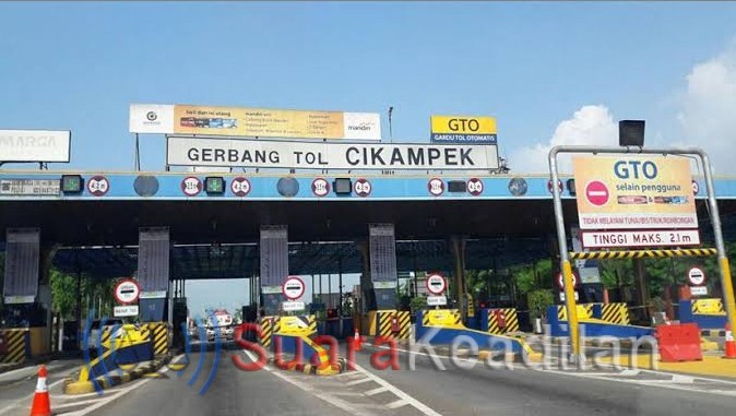 86 Ribu Kendaraan Melewati GT Cikarut Arah Cikampek Pada 30 Desember