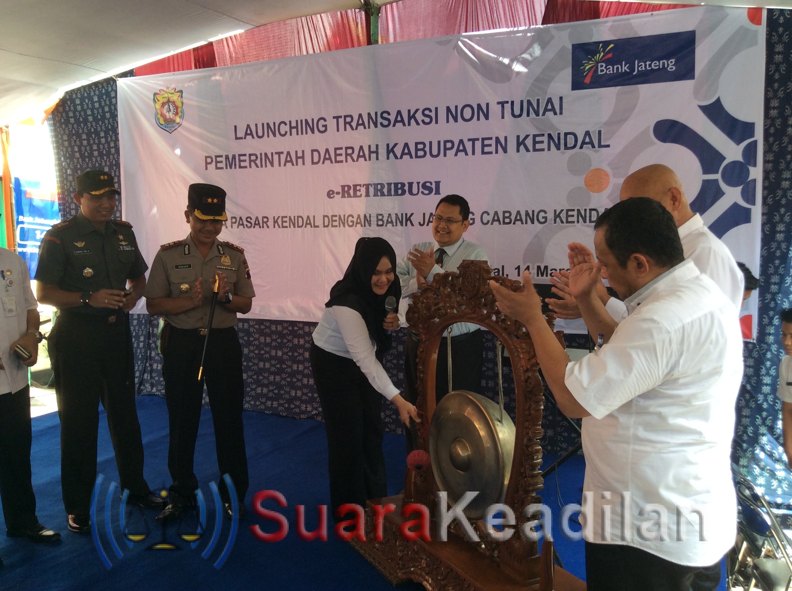 Launching E-Restribusi Pasar, Pemkab Targetkan Retribusi Rp 10,2 Miliar
