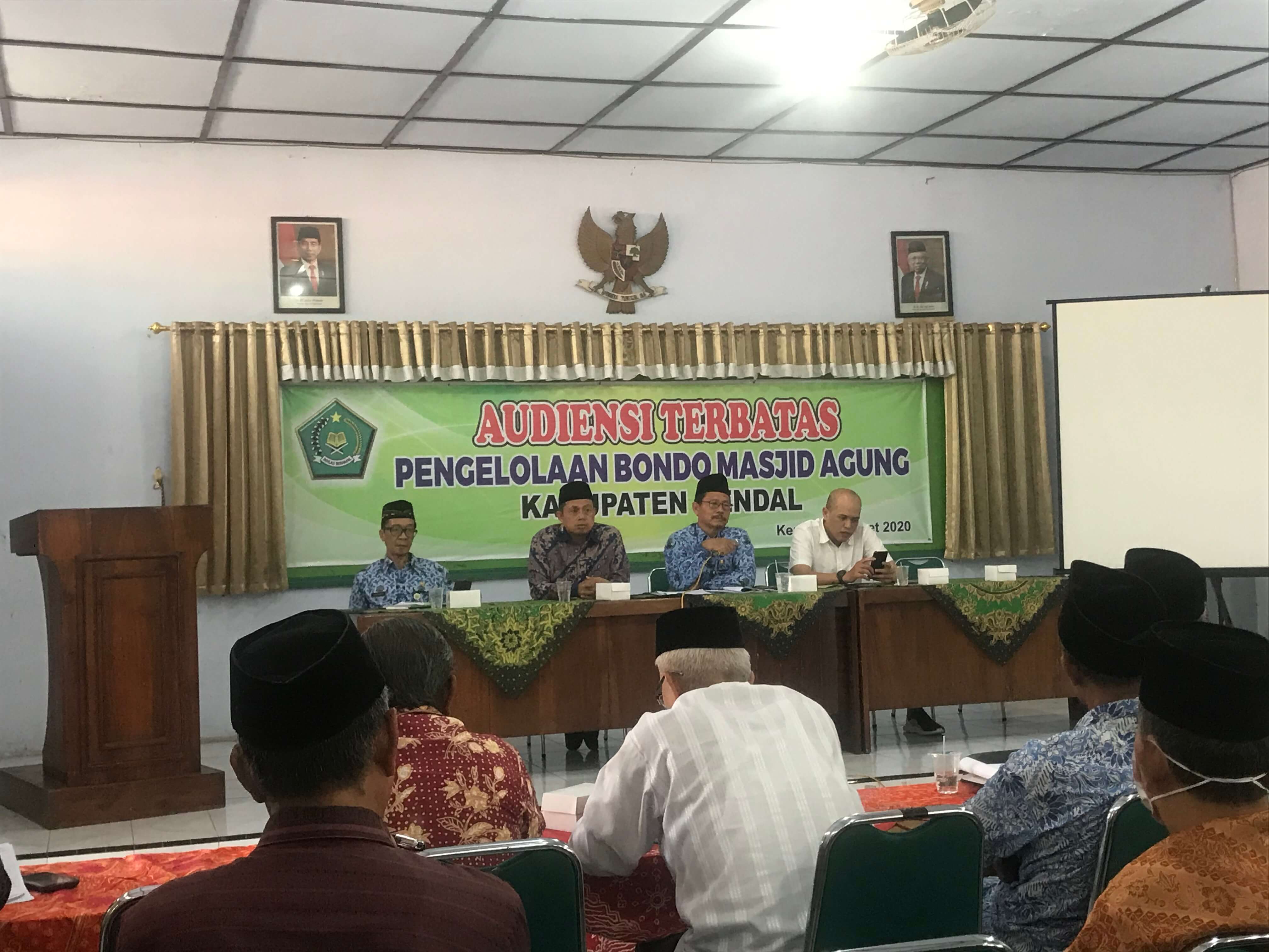 Tidak Transparan, Pengelolaan Bondo Masjid Agung Kendal Segera Diaudit
