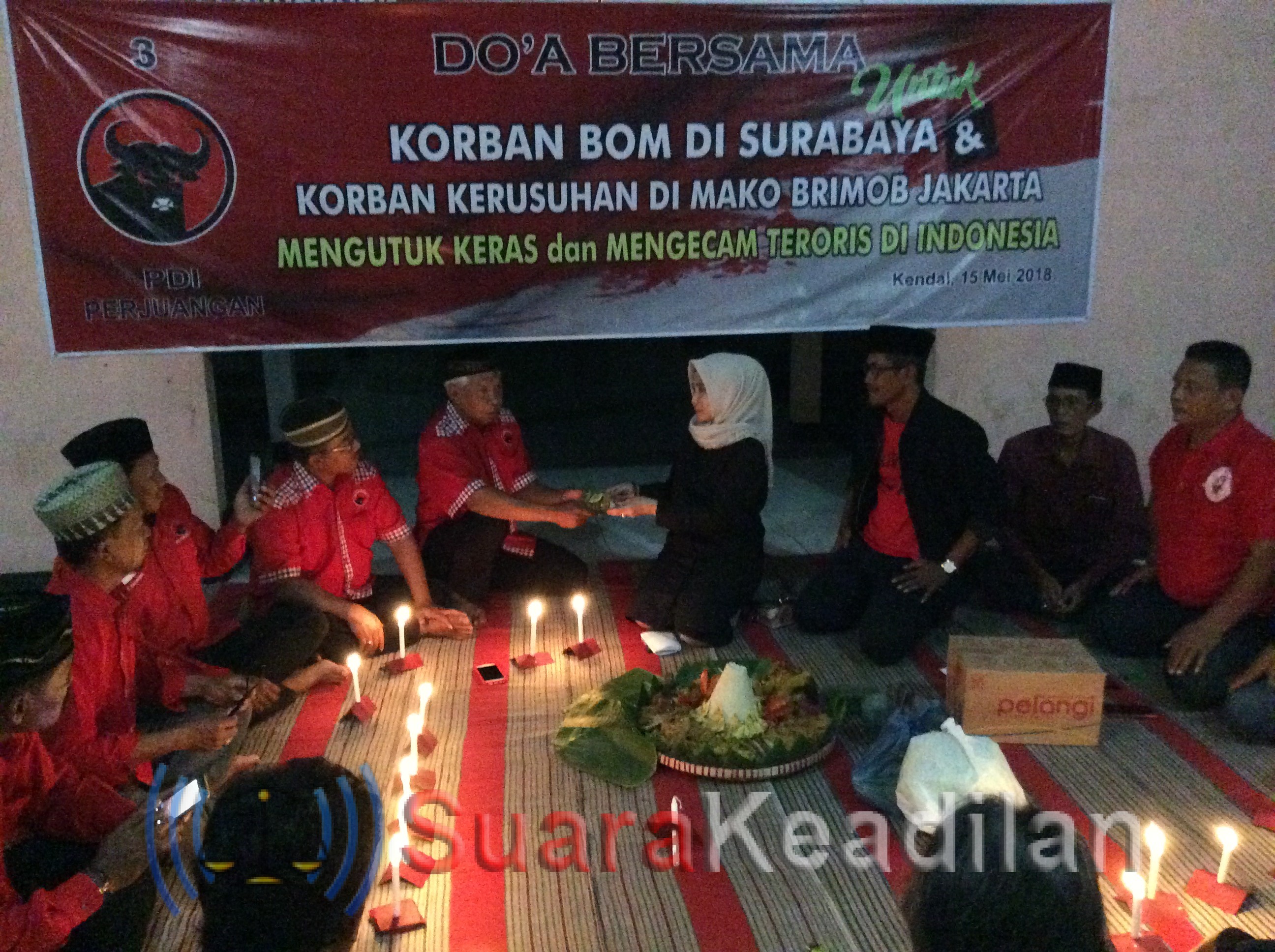 DPC PDI Perjuangam Kendal Setuju Pelaku Terorisme Dihukum Mati