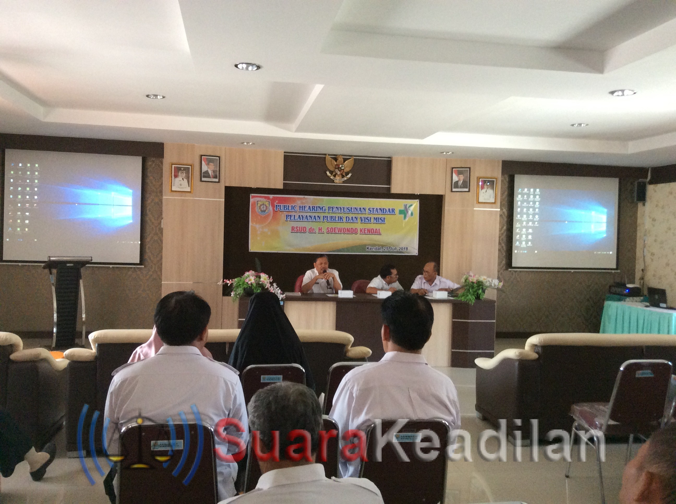 Susun Standar Pelayanan dan Visi-Misi, RSUD dr H Soewondo Kendal Adakan Publik Hearing