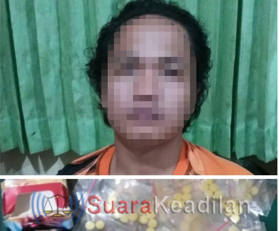 Dua Pengedar Pil koplo Diamankan Sat ResNarkoba Polres Pemalang
