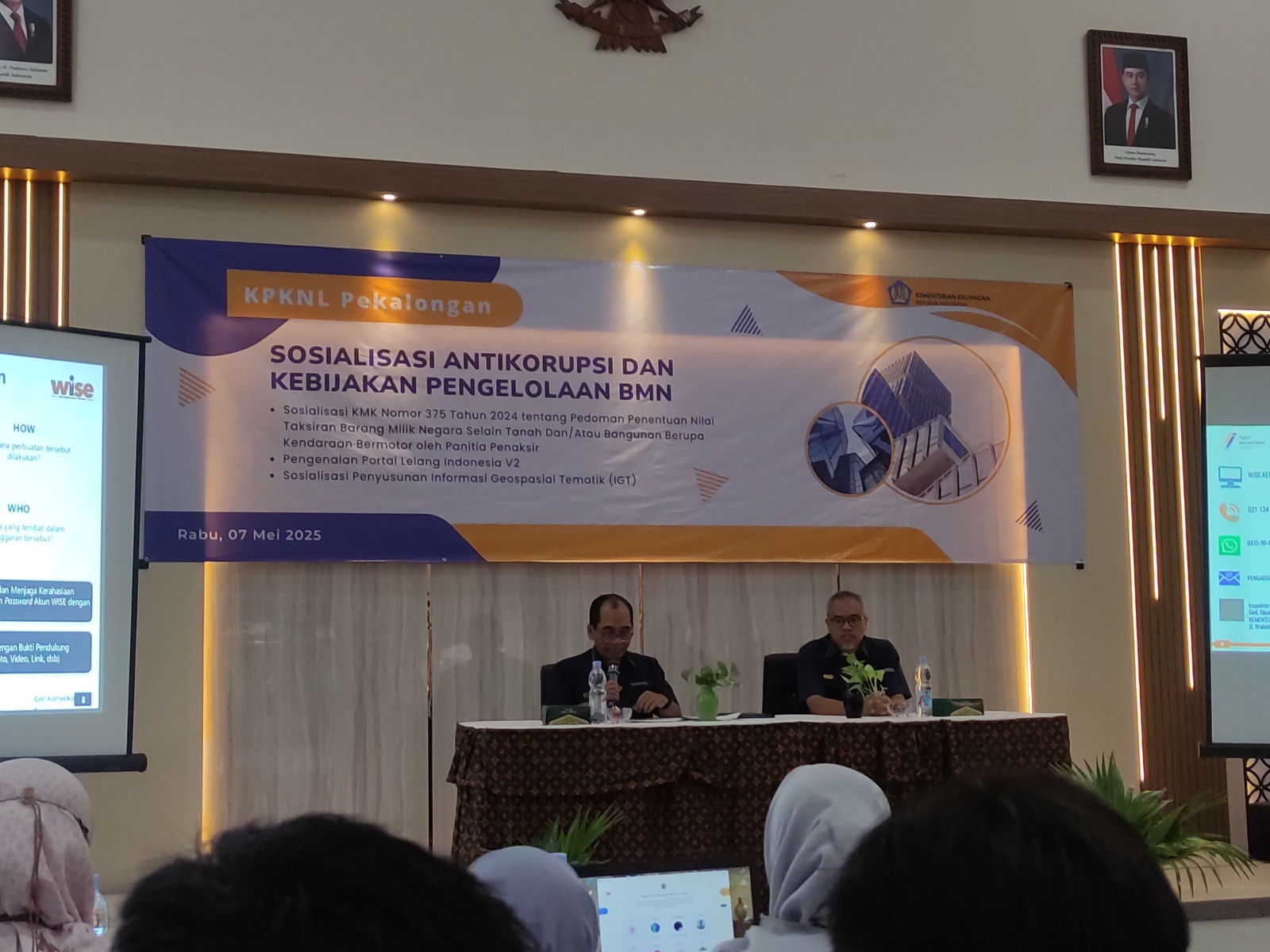 Sosialisasi Antikorupsi dan Kebijakan Pengelolaan BMN