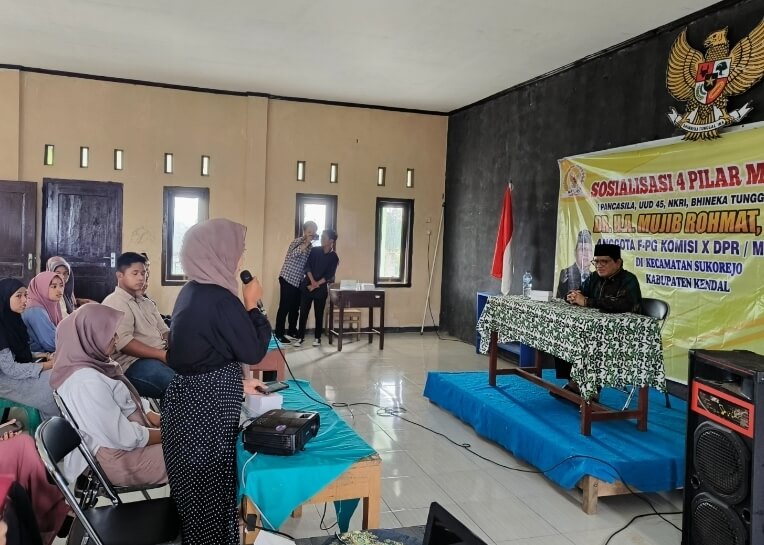 Pengurus IPNU Kendal, Diminta Jadi Garda Terdepan Implementasikan Nilai Empat Pilar Kebangsaan