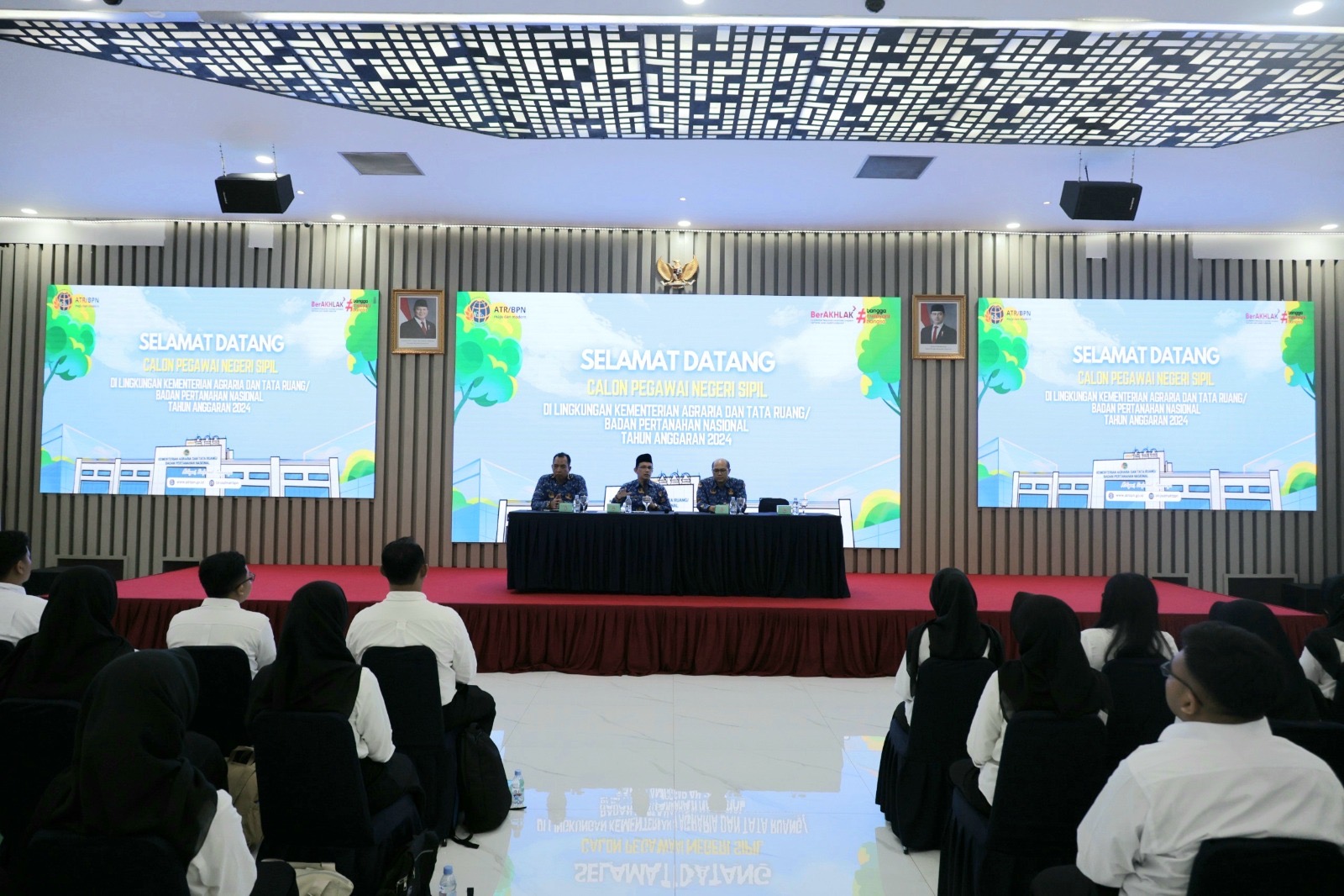Pembekalan CPNS Kementerian ATR/BPN TA 2024, Kepala BPSDM Tegaskan Pentingnya Amanat Pelayanan Publik