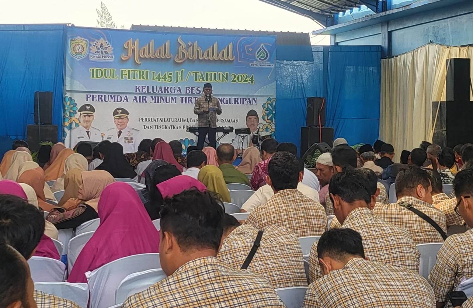 Direksi Perumda Air Minum Tirto Panguripan Diminta Terus Tingkatkan Pelayanan
